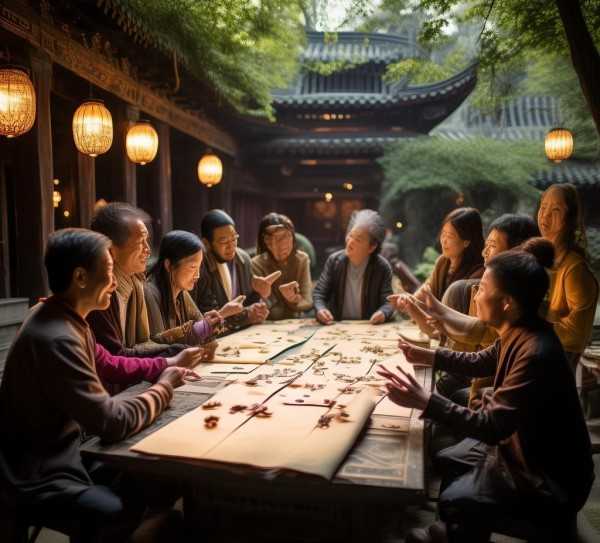 成语接龙，传承千年的智慧接力,传承，成语接龙的魅力之旅,智慧,第1张