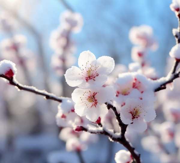 冬日梅香颂，冬日梅花之美,梅香扑鼻，冬日里的赞美诗——梅花的美丽赞歌,冬日,第1张