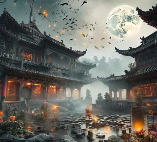 穿越时空的阿房宫赋，古韵与壮丽史诗的交融,阿房宫赋原文及翻译，古韵，穿越时空的壮丽史诗,命运,秦始皇,第1张