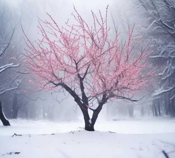 梅花香自苦寒来，经典名句中的梅花意象解析,梅花傲雪，暗香浮动—探寻比喻梅花的经典句子,美好,冬日,韵味,第1张