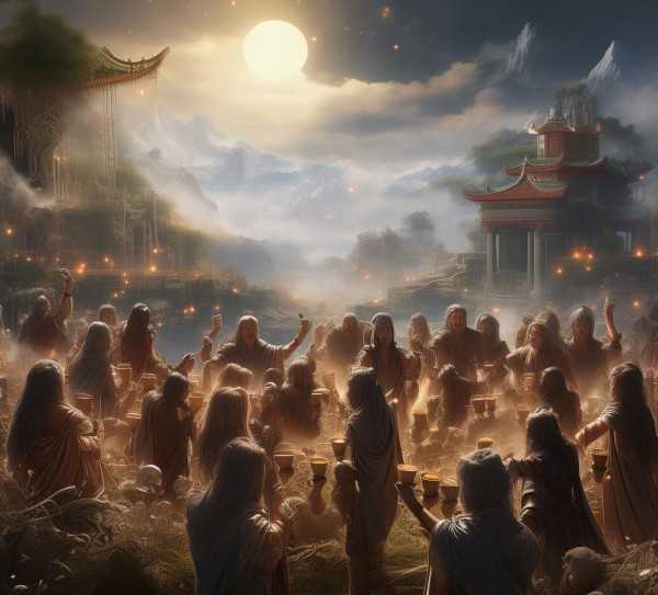 千古豪情醉穿越，品读将进酒中的饮酒传奇,将进酒里的千古豪情，一场穿越的饮酒故事,美好,诗篇,传承,第1张
