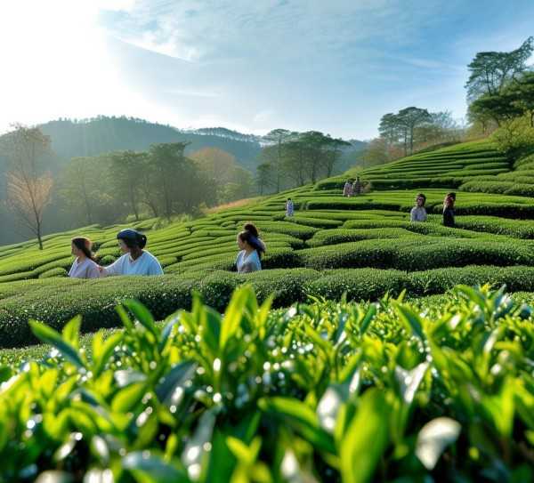 春茗田园，采茶诗中的诗意盎然,春意盎然，茶香四溢—采茶句子里的田园诗篇,美好,诗篇,魅力,第1张